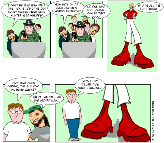 Plays by sense of smell...